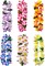 6 Counts Summer Garland Hawaiian Leis Bulk,leis for luau party,hawaiian leis for adults,beach party favors for adults,Summer Beach Vacation,Theme Party Decorations